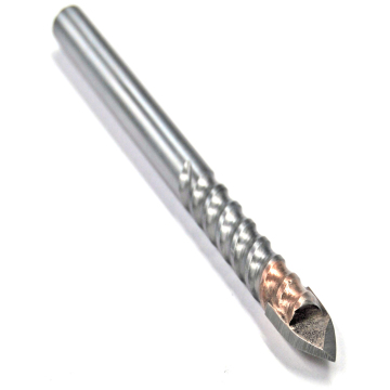 TOOLWAY Diamond Glass Drill Bit Set: 8mm Cylinder Shank for Glass, Tile, and Ceramic Drilling