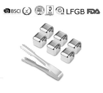 Stainless Steel Ice Cubes, Whiskey Stones,Wine Cooler
