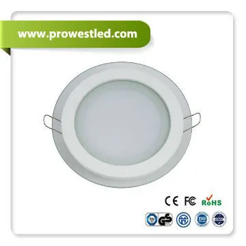 15W LED down light with glass cover