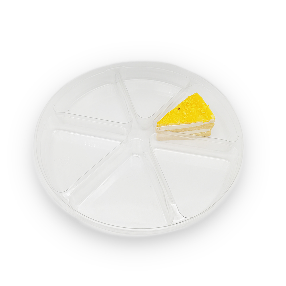 round plastic trays