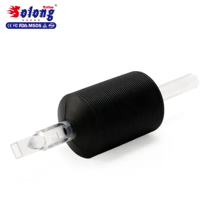 Solong Tattoo G603A-14RT 30mm Tattoo Tube 1.2 Inch ABS Tip Disposable Grip Tattoo