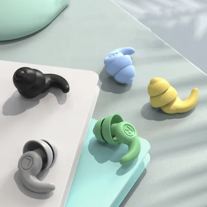 Professional Nano Silica Gel Noise Reduction Earplugs