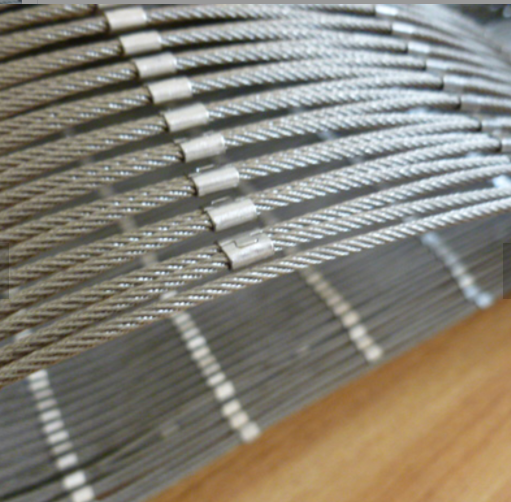 câble flexible maille de corde en acier inoxydable