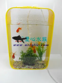 mini fashionable acrylic fish tank
