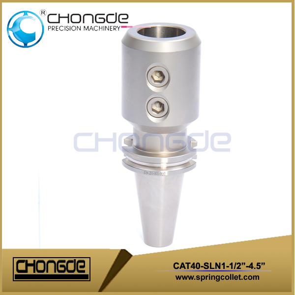 CAT40-SLN1-1/2&quot;-4.5&quot; Porte-fraise à verrouillage latéral