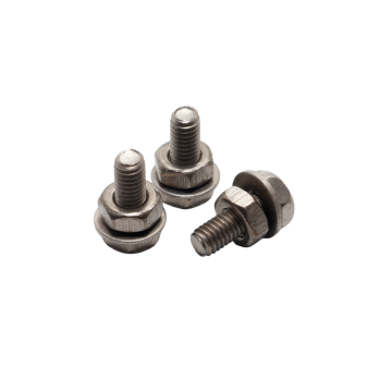 TA2 순티타늄 외부 육각형 M3×8(Ti) 3개 조합