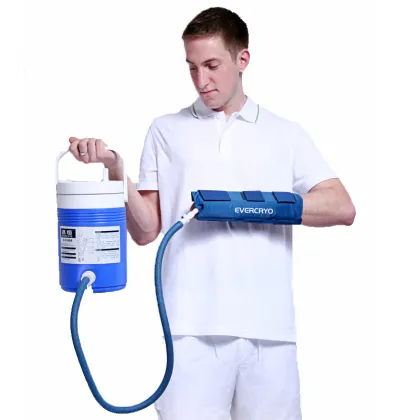 Rehabilitation Therapy Supplies Hand Cryo Cuff with Cooler