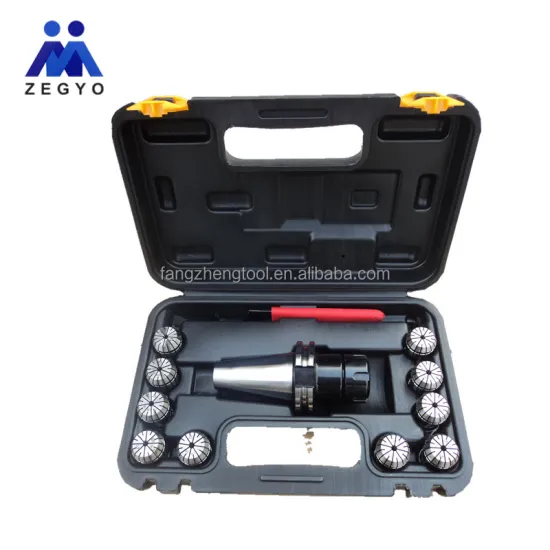 BT40-ER32 Collets Chuck Tool Holder Set for CNC Machines - FANGZHENG CN;SHN 0.005 52-54 Black or Bright 40cr
