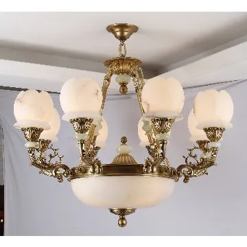 Glass Shades Chandelier Pendant Light