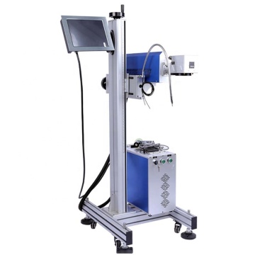Touch Screen Fiber CO2 UV Laser Marking Machine for PE PPR PVC Pipes