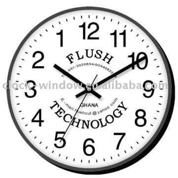 WALL ClOCK/ can add logo