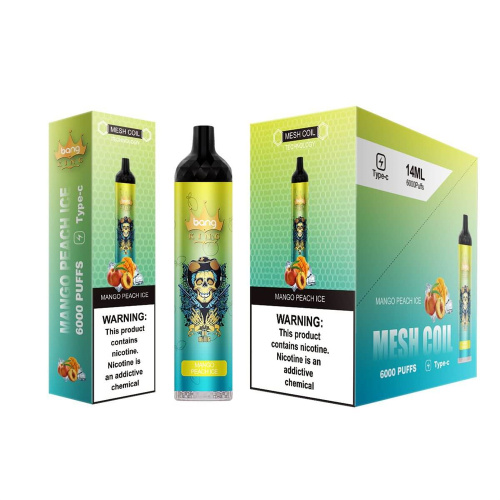 Uzy Bang King 6000 Puffs Vape Polônia descartável