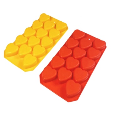 Romantic Heart-Shaped Silicone Bake Molds for Chocolate Cakes, Candies, and More