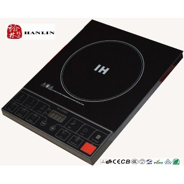 Press button control Induction hob cooker ABS plastic material