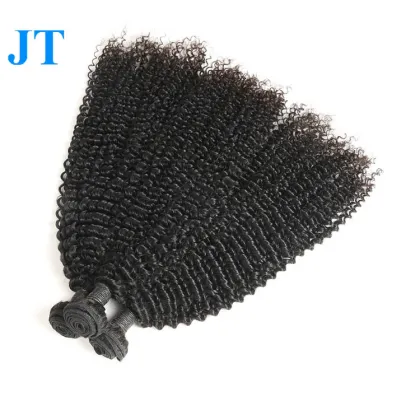 Afro Gray Braiding Hair Extensions Curly Brazilian Human Hair Bundles