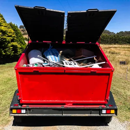 Mobile Skip Bin on Trailer: Great Prices and Service