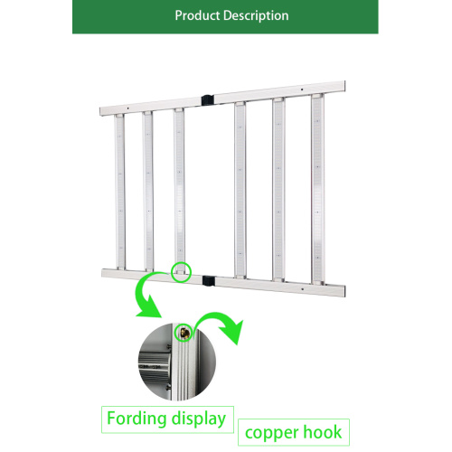 640W Folding LED Linear Plant Grow Lights