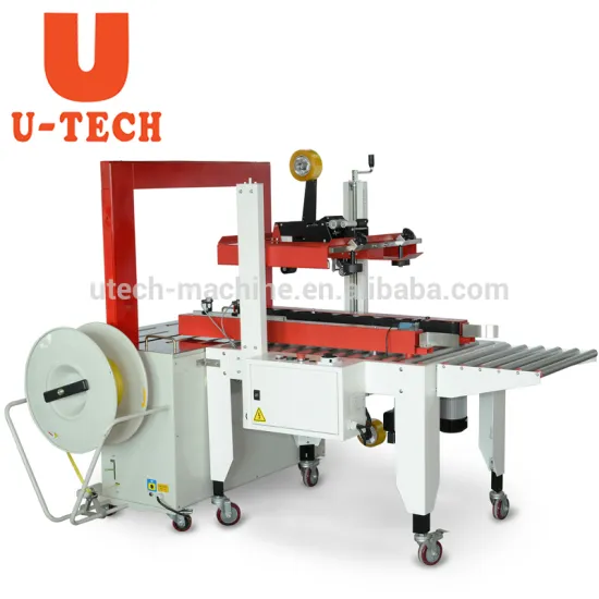 Automatic Top and Bottom Carton Box Packing Sealing Machine