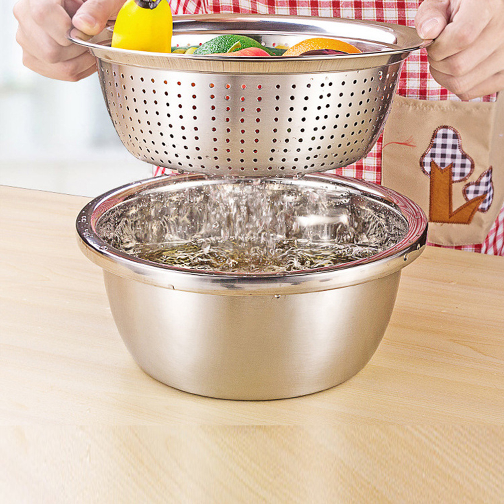 Design Rice Washer Strainer Colanders for Cleaning Vegetable Fruit Pasta