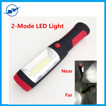 AAA Dry Battery COB Camping Light LED Working Light With Hook / Magnetic