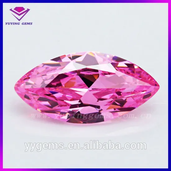 Marquise Shape Cubic Zirconia Gems All Size CZ Pink Stones