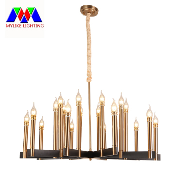 Small Black Brass Iron Living Room Wagon Wheel Chandelier