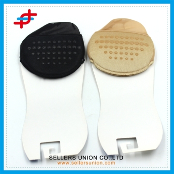 Calzini di donna puro Nylon Toe Liner con cuscino Sole