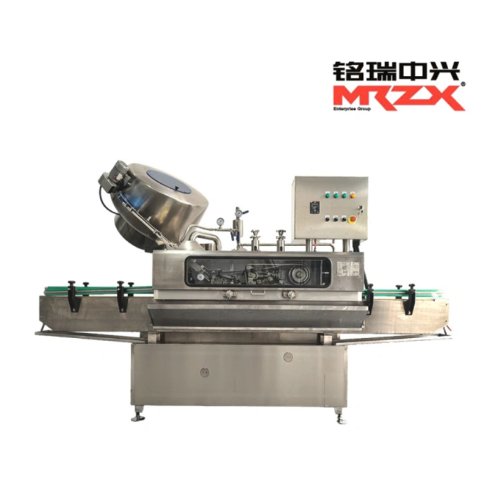 Máquina de sellado al vacío con tres o cuatro tapones de rosca MR5D30A