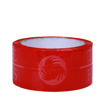 Red Easy Tear Packaging Tape