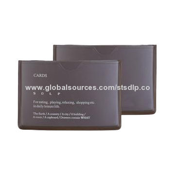 Card Holders, Sized 92*63mm, Made of PVC