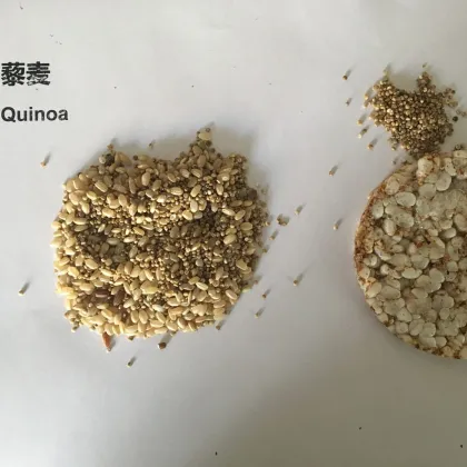 Coix Seed Quinoa Barley Corn Rice Cake Puffer Machine Extruder