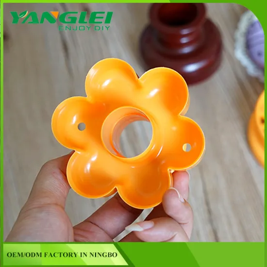 plastic Flower shaped doughnut cutter
