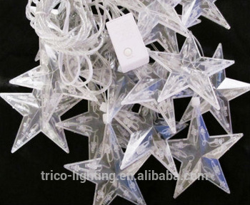 LED Star string with 10m for party and Christmas