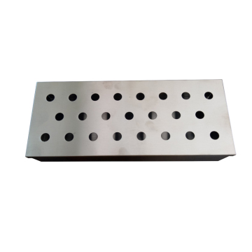 Caixa de fumante de chip de madeira de aço inoxidável