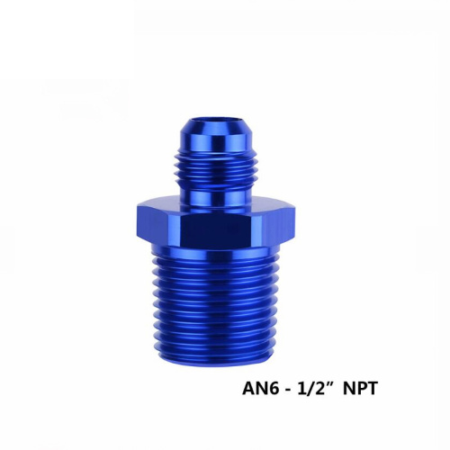 AN6 to 1/2NPT straight adapter connector fittings