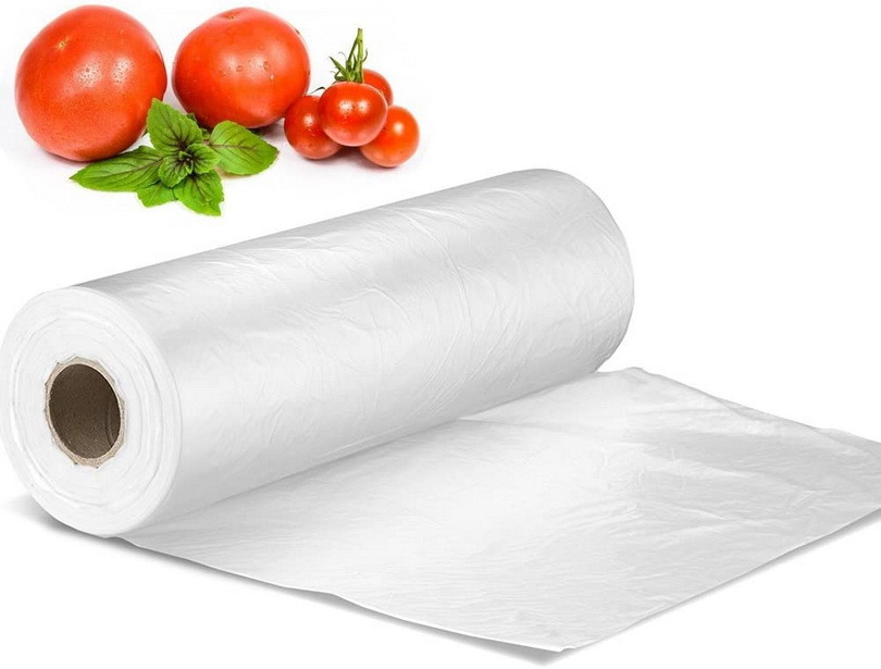 Ideal for Supermarkets Vegetable / Fruit Storage Plastic Bags