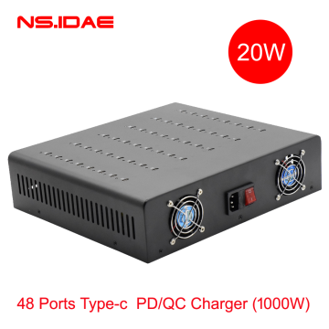 48 พอร์ต Type-C PD+QC Charger 1000W Charger