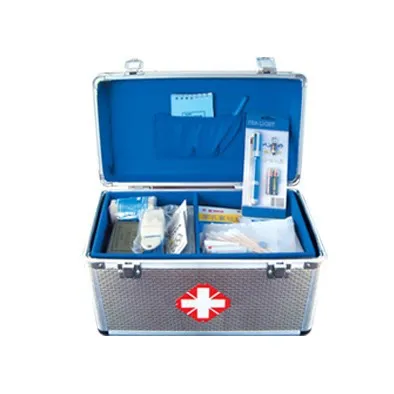 good quality aluminium metal first aid box
