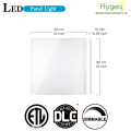 DLC-listad 120LM / W 3000K LED-plattlampa