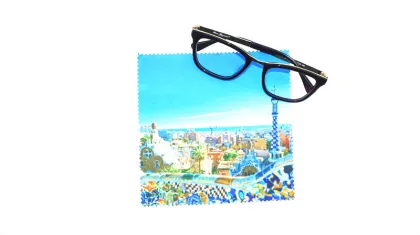 customized brand microfiber cleaning cloth