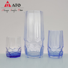 Glass Drink Pitcher Cup set for Water Juice