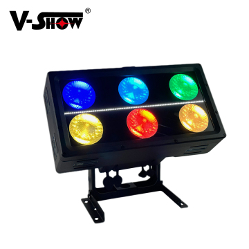 VSHOW L8 Luna 6 Eye Blinder Light - 6x100W RGBWW + 80x4W Cold White IP66 Outdoor Pixel Blinder