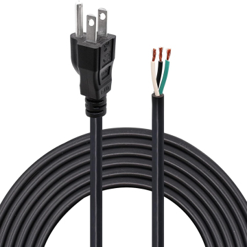 1,5 m NEMA 5-15p 16AWG Cord AC SJT con estremità spogliata