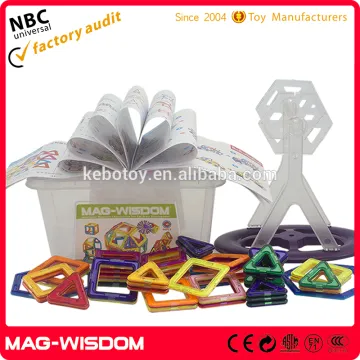 DIY Puzzle design Magnetic Building Blocks Toy Magna Tiles for children