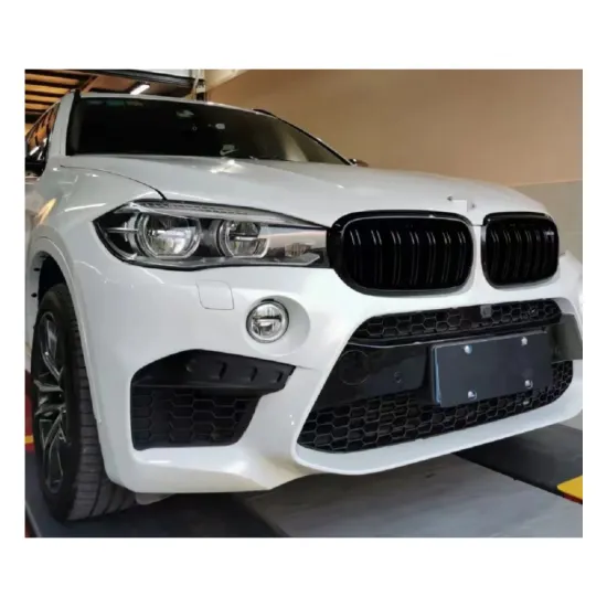 BMW X6 F16 2014-2019 Body Kit: X6M Style Front and Rear Bumper with Grille and Side Skirt