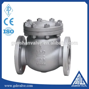 ANSI class150 A216 wcb swing check valve