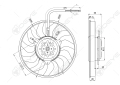 Ventiladores tipo ventilador ventilador de resfriamento do radiador