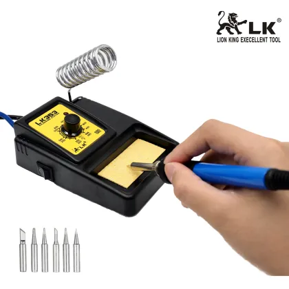 220V Electric Soldering Irons with Temperature Adjustment and External Heating Element