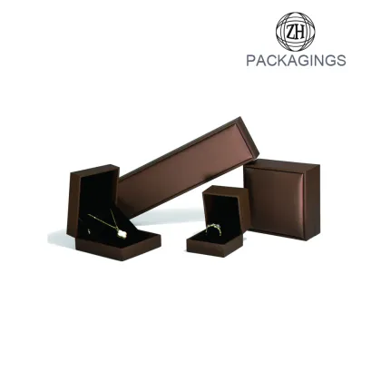 Customize Jewelry Paper Box With Velvet Insert