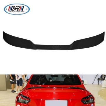 Dry Carbon Fiber M2 G87 Ducktail Spoiler for BMW G87 M2 Coupe 2023